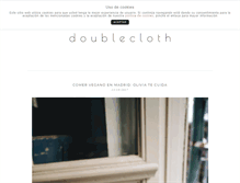 Tablet Screenshot of doublecloth.net
